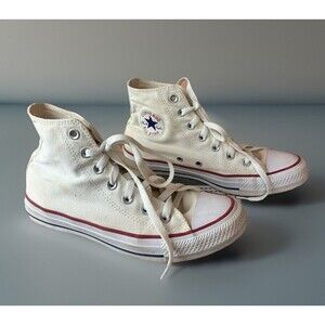 Converse All Star High Top White Sneakers Size Men’s 5 Women’s 7